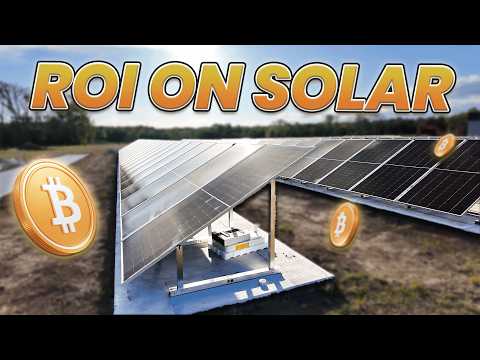 Solar ROI with and without Bitcoin Mining
