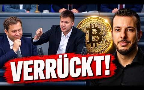 WILDE BITCOIN-DEBATTE im BUNDESTAG! 🤯 KNICKT die CDU bei der KRYPTO-HALTEFRIST ein? 🤔