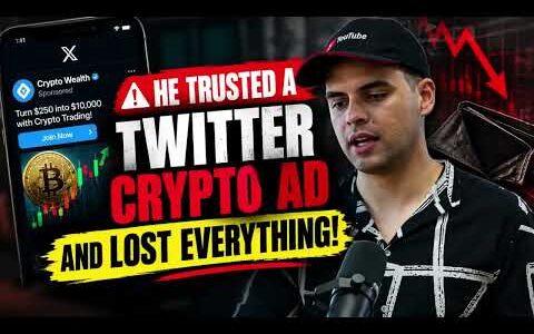 HE TRUSTED A FAKE TWITTER CRYPTO AD AND LOST EVERYTHING! | Cryptocurrency Scam Exposed