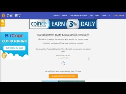 Curso Bitcoin gratis Retiro y Comprobante de Claim BTC