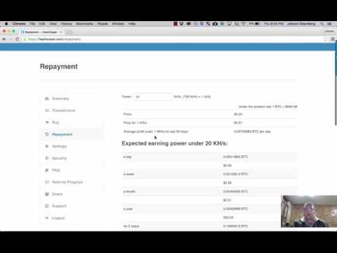 My result 21267 KHs HASHOCEAN BITCOIN MINING
