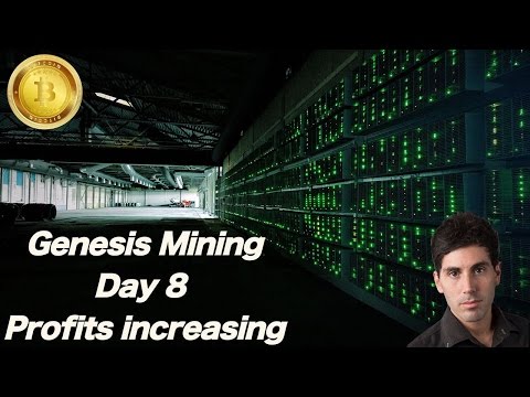 Genesis Mining Day 8 Bitcoin 2016  Ethereum Mining Review Tutorial with Sean Logan