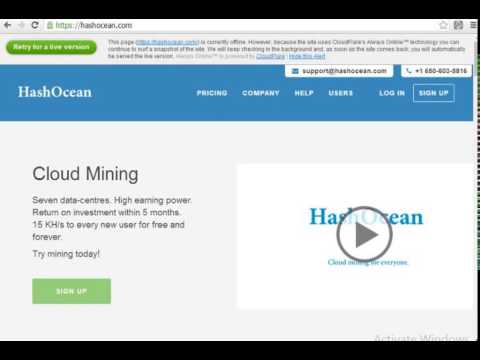 Bitcoin Scam Risk Warning – HashOcean|||HashOcean – A Platform Waiting To Collapse?