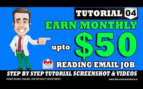 Make Money Online with Cash4offers Reading Email Job Without investment Tamil Tutorials Part-4