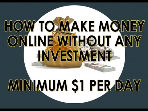 How To Make Money Online Without Any Investment | Minimum $1 Per Day - Hindi
