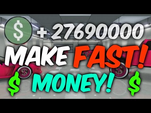 GTA ONLINE HOW TO MAKE MONEY FAST!