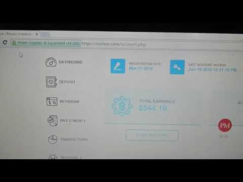 coince update review see where my account is at started with 10$