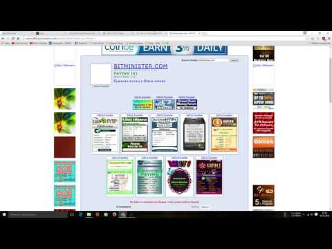 #8 BitMinister BIG WITHDRAWAL HOURLY PAYMENT MAKE MONEY WITH BITCOIN