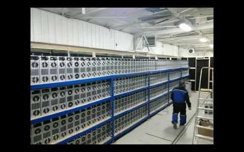 Bitcoin Mining Time Lapse Genesis Mining Farm, Bitcoin Miners