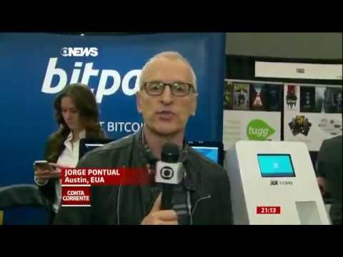 Matéria Globo News (Bitcoin o Dinheiro do Futuro)