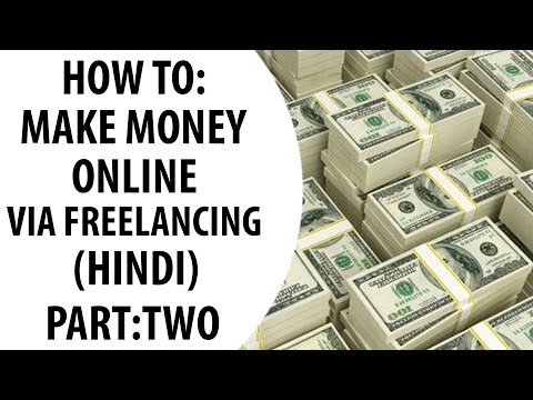 [Part-2] How to: Make money online via freelancing(hindi/हिंदी)
