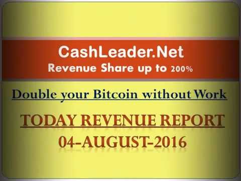 Bitcoin Investment site Report -  CashLeader