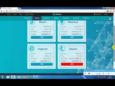 BTCMine - mining in the cloud without investing How I make money mining bitcoins