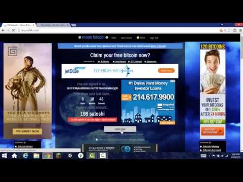 Earning bitcoins with  Moonbit news !!