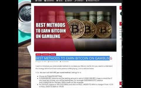 Earn BITCOIN with best methods – Bitcoin Doubler