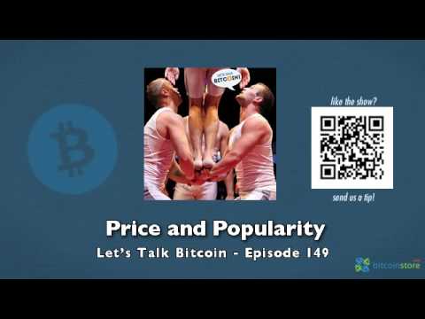 Price and Popularity - Let's Talk Bitcoin Episode 149
