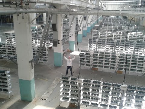 Bitcoin mining operation in America