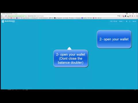 Bitcoin Balance Doubler