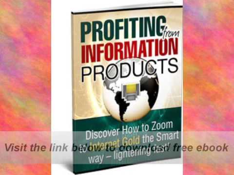 Profiting From Information Products | Make Money Online With Information Products E-Book