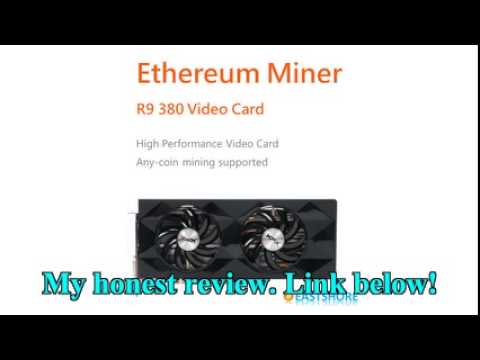 Ethereum Miner R9 380 Video Card for Ether Mining Bitcoin Mining and X11 Mining