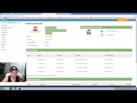 Zarfund Tutorial How it Works,  03 Bitcoin to 164 26 Bitcoin Per Month