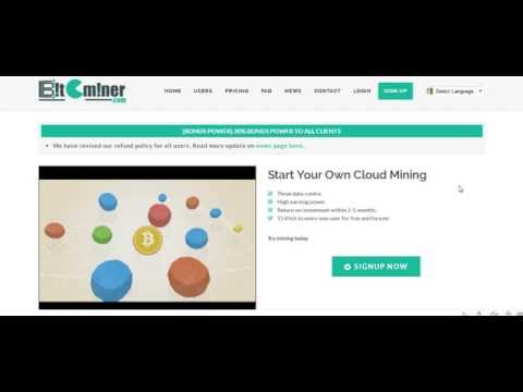 GREAT PROMO 15 KHS FREE BITCOIN CLOUD MINING  FROM BITMINER 2016
