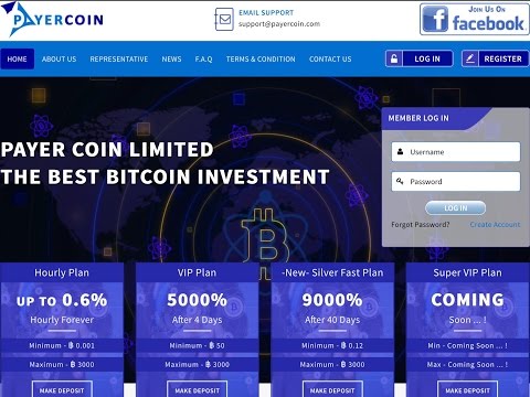 SCAM Payercoin 0.2%-0.6% Hourly Bitcoin,Payeer,Perfect Money. Очередная выплата.