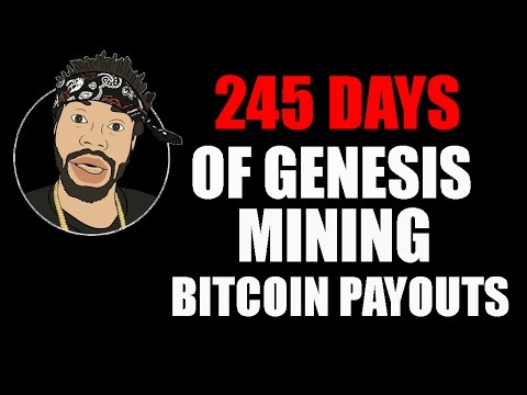 245 DAYS OF GENESIS MINING BITCOIN PAYOUTS