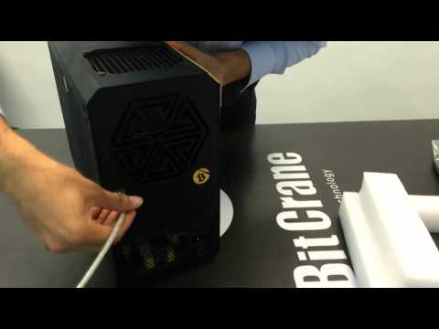 Bitcrane T-110 Review Setup Bitcoin ASIC Miner