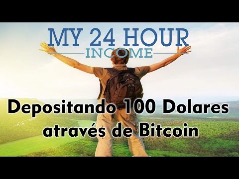 my24hourincome | Depositando 100 Dolares através de Bitcoin
