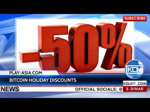 KCN News: Christmas Discounts with Bitcoin by Play-Asia.com