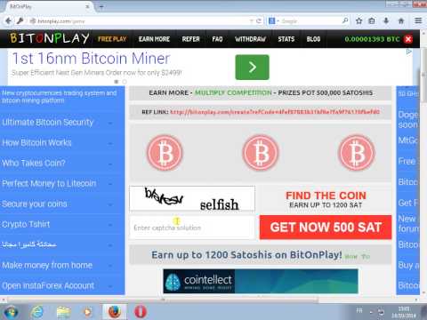 bitonplay ربح البيتكوين من موقع