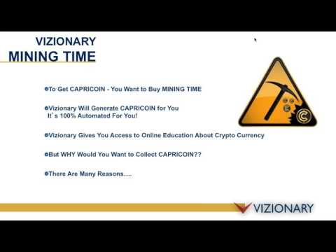 Vizionary   Capricion Business Overview   Crypto Currency Revolution   Bitcoin 2 0