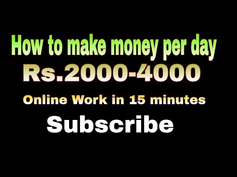 How To Make Money Online From Home    $1000 to $8000 all depending on the choic