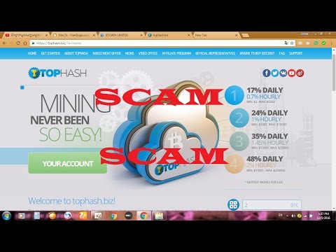 tophash.biz is SCAM don't deposit! 0.7% hourly , invest mini  2$
