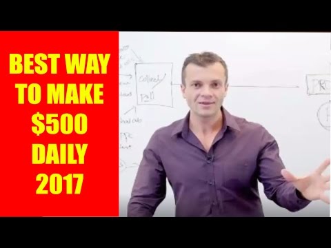 Best way to make money online fast 2017 easy $500 daily