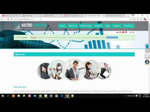 Natro Limited Full Review By BitcoinKing || Earn Bitcoin By Cloud Mining Status Paying