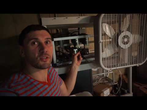 Making Wall Art from Bitcoin Mining Rigs