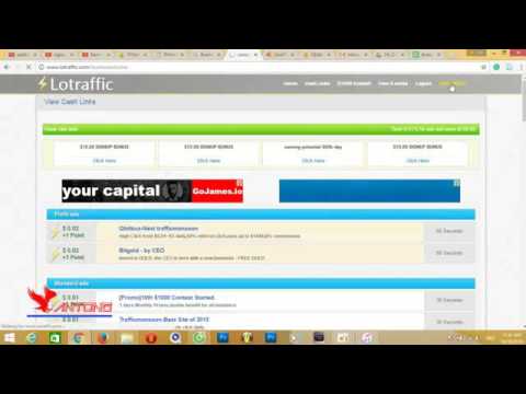 Best How to make money online just by clicking ads of lotraffic
