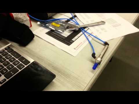 Bitcoin powered filling machine