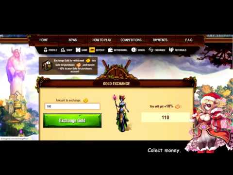 HOW to make money online !  Elven Gold   Browser Game Where You Make REAL Money  PTC Game