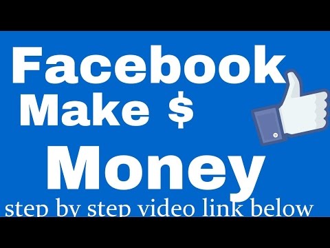 How To Make Money Online With Facebook 200 to 400 dollars a day