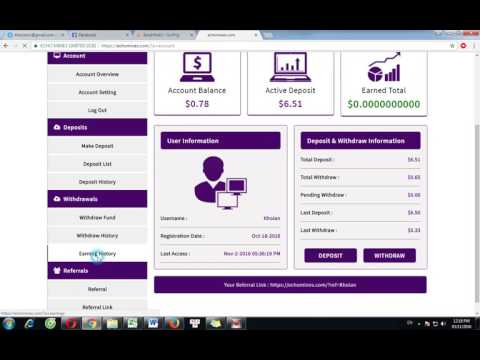 192 EARN BITCOIN WITH ECHOMINES GENUINE MINING OPERATORS  Withdrawal 105206 SATOSHI BITCOIN