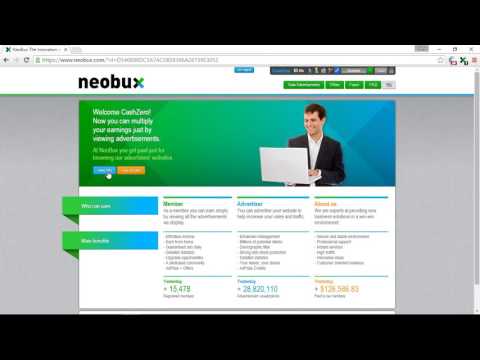 Make Money Online With Neobux! Free At Home!!! (Part 1)