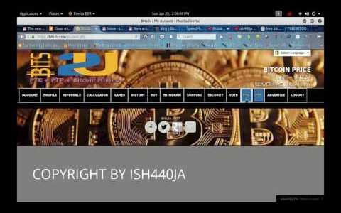 EARN BITCOIN Bits2u | 30 2UHASH BONUS + PTC + PTP + Bitcoin Cloud Mining + $1 Advertise