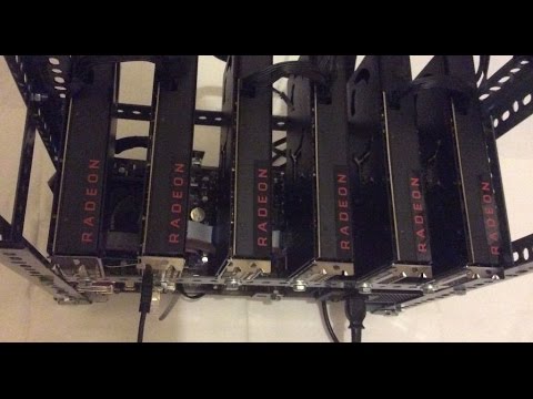 Bitcoin Mining Rig   24 Machine Setup   48Gh 2017