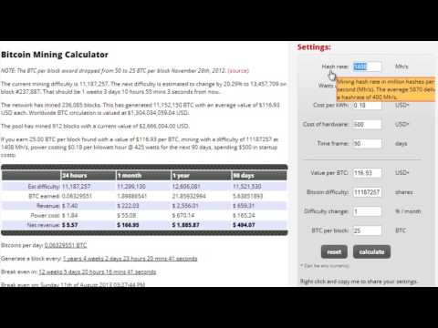 MINING EXPERIMENT- MINE BITCOIN 7DAYS-24HR$