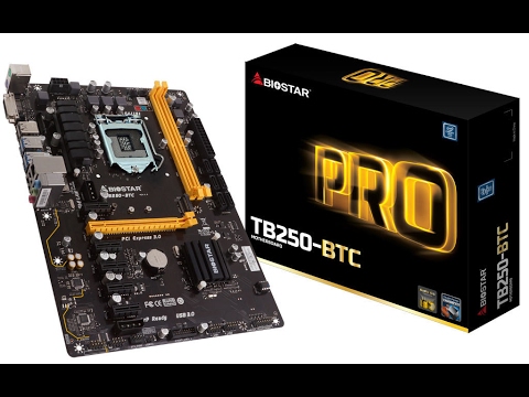 BIOSTAR Unveils the TB250-BTC Motherboard for Bitcoin Mining Rigs