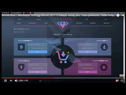 terbaru mining bitcoin..tiada penipuan terbukti dibayar