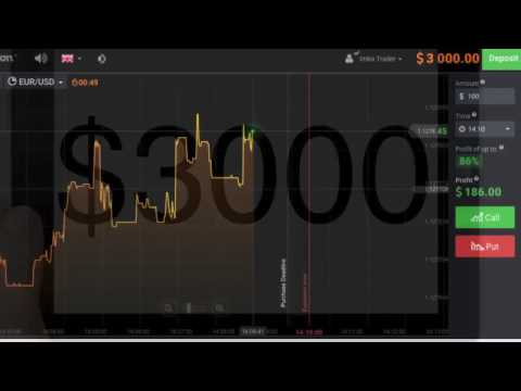 How to make money online fast 2017. $2000 in 5 - 10 minutes - binary options trading strategy